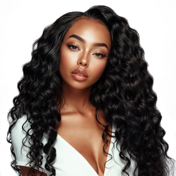 Raw Indian Curly HD Lace Closure - Image 5