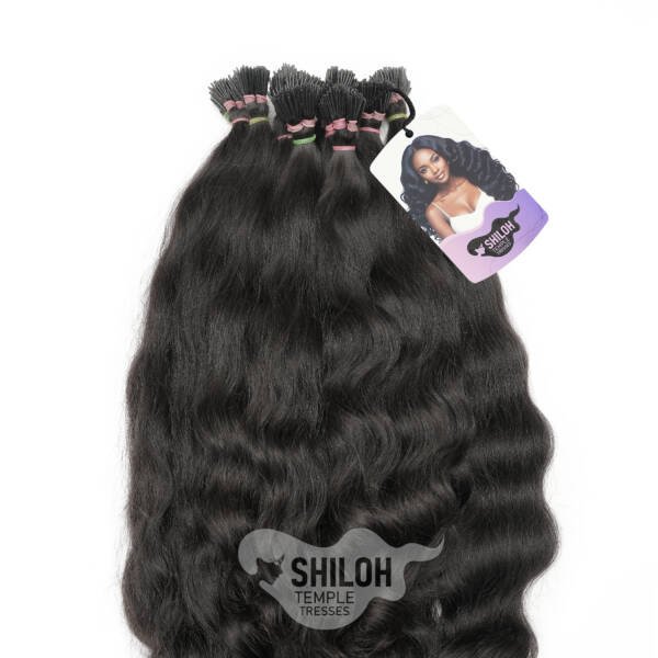 Raw Indian Body Wavy Keratin I-Tips - Image 2