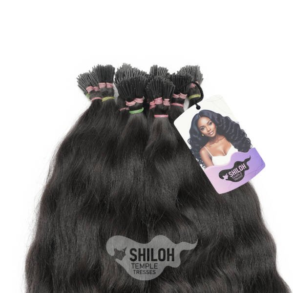Raw Indian Body Wavy Keratin I-Tips - Image 3