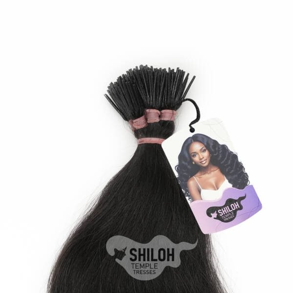 Raw Indian Wavy Keratin I-Tips - Image 3