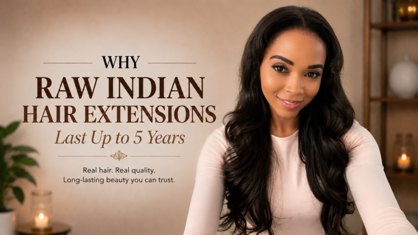 WHY RAW INDIAN HAIR HAIR EXTENSIONS LAST UP TO 5 YEARS blog