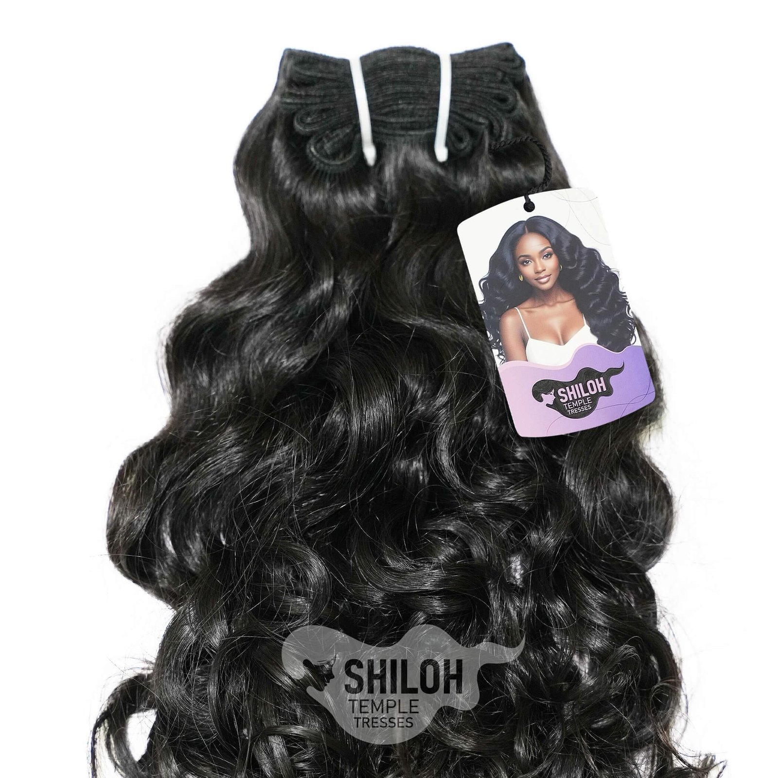 Raw Indian Curly Machine Weft - Image 2